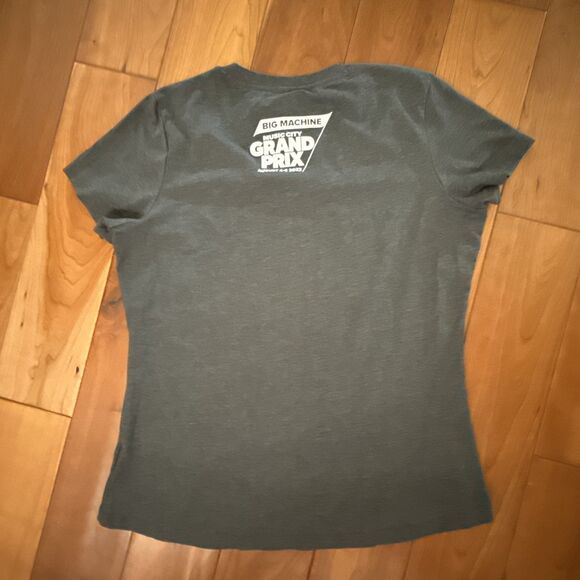 Indycar Shirt Womens Large Gray Indy Racing Nashville Grand Prix Music City - Picture 5 of 7